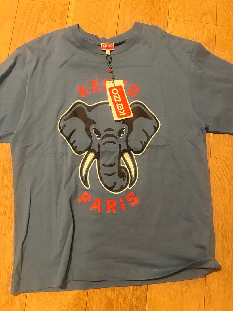KENZO 象プリント Tシャツ Mサイズ