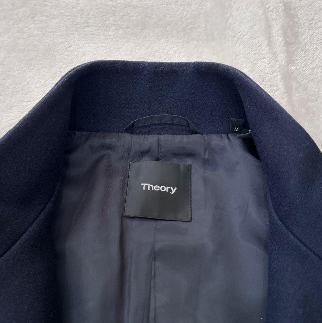 Theory セオリー 現行ロゴ カシミヤブレンド スタンドカラーコート M