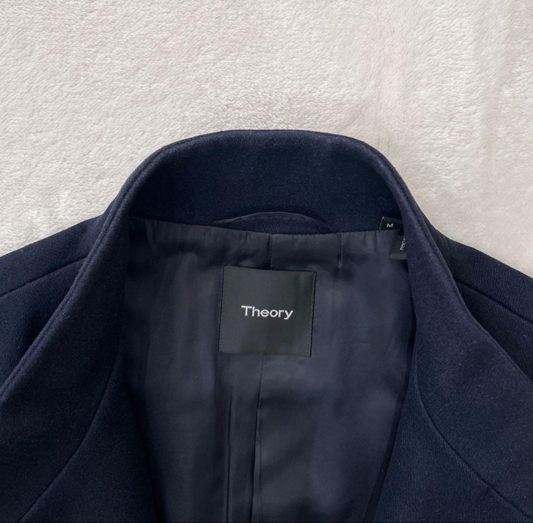 Theory セオリー 現行ロゴ カシミヤブレンド スタンドカラーコート M