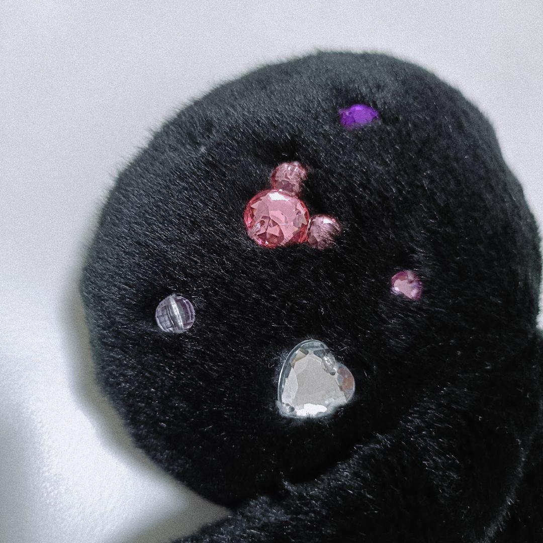 ディズニー ファンキャップ ミニーちゃん 黒 ピンク