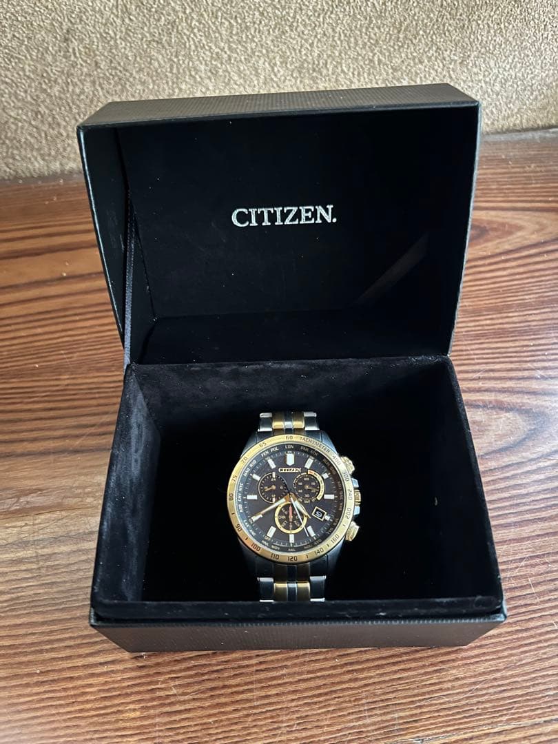 【美品】シチズン CITIZEN エコドライブメンズウォッチ