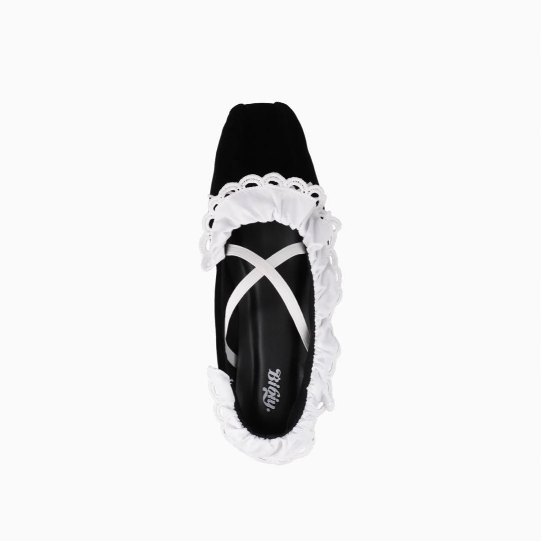 靴 Bibiy. B.LACE BALLERINAS