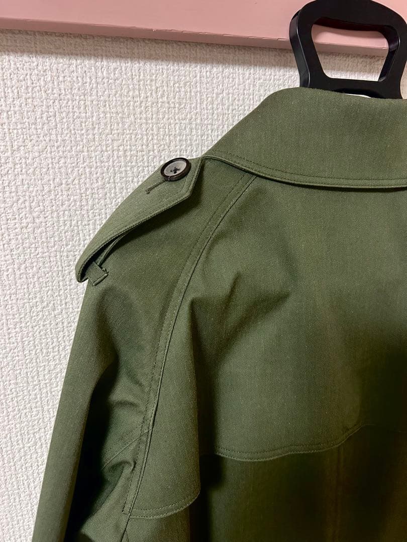 【美品】UNITED TOKYO トレンチコート(日本製) サイズ3 カーキ