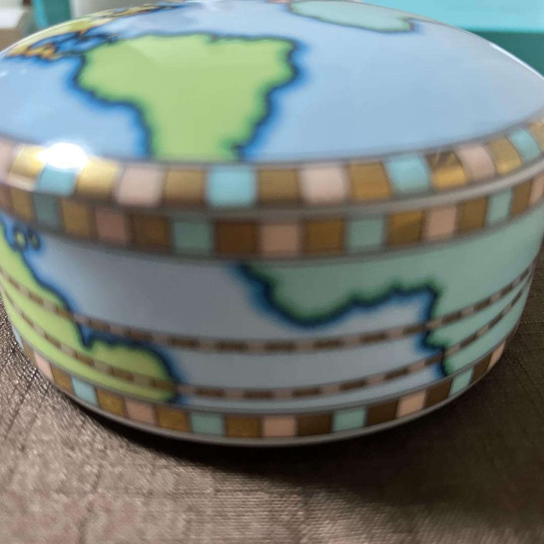 Tiffany ワールドマップ　ボンボニエール