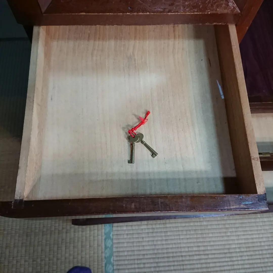 洋服タンス ワードローブ 古家具　天然木箪笥