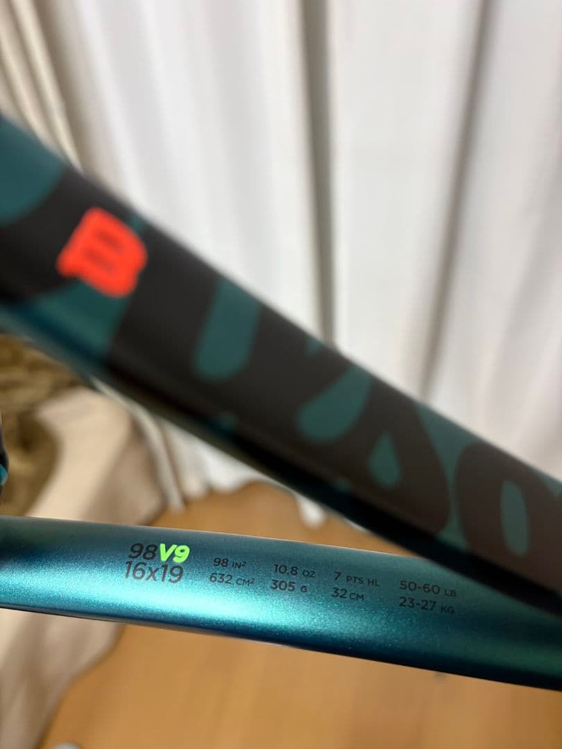 ラケット(硬式用) Wilson Blade v9 98 (16x19) G3