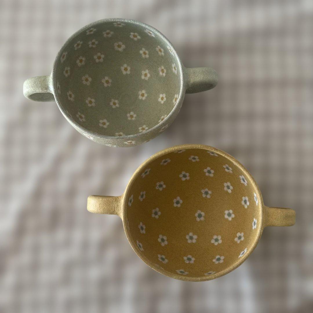 三ッ持啓　スープカップ