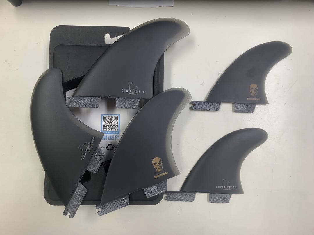 サーフィン・ボディボード FCS 2 CHRISTENSON TRI-QUAD FIN