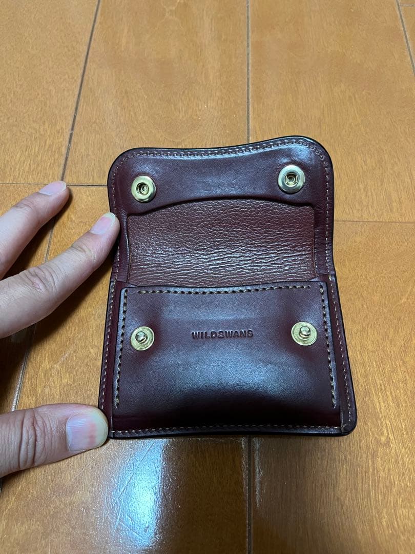 WILDSWANSワイルドスワンズタング　バーガンディーイングリッシュブライドル