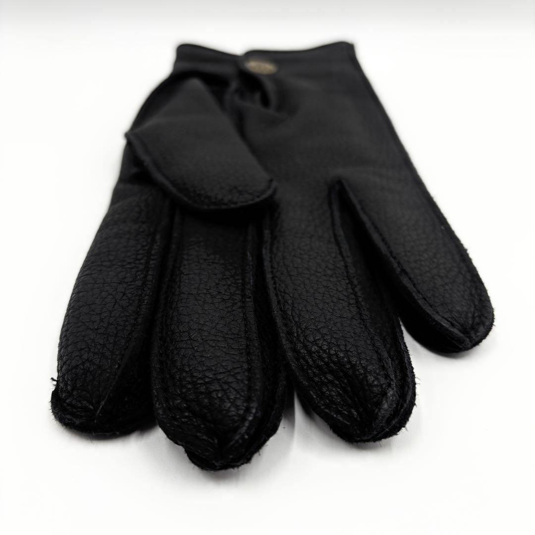未使用品 デンツ ディアスキン カシミヤライニング グローブ 8 1/2 黒