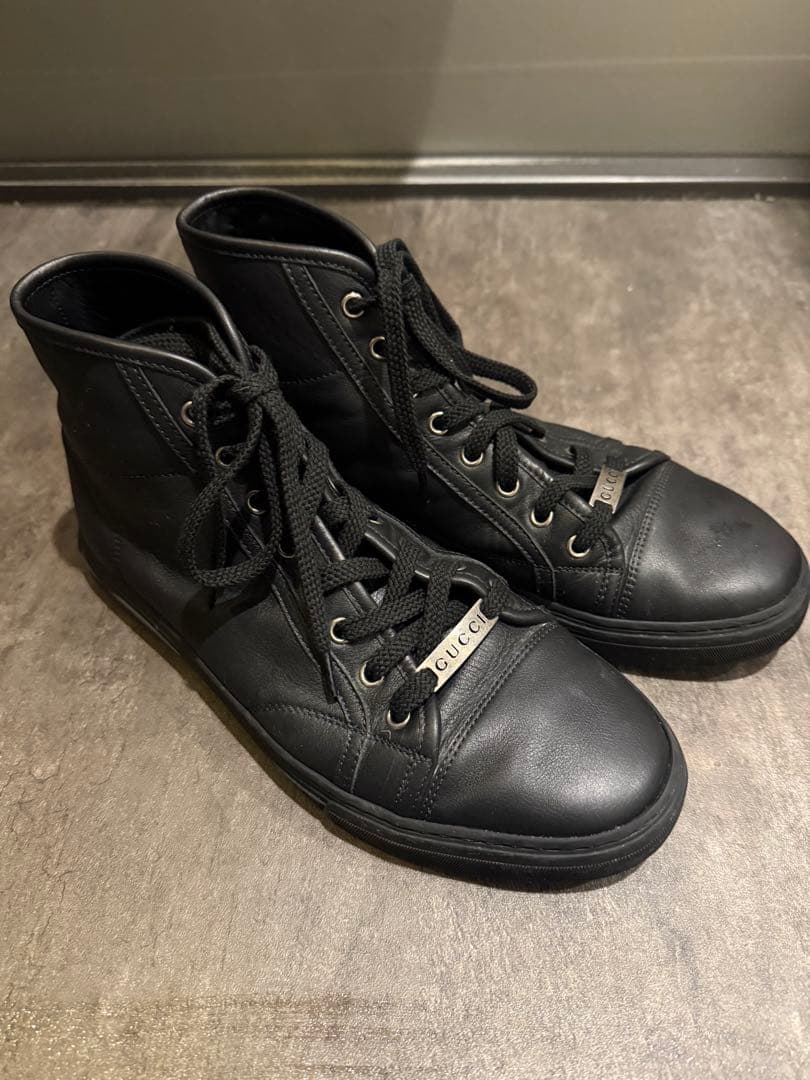 正規品GUCCI ハイカットスニーカー