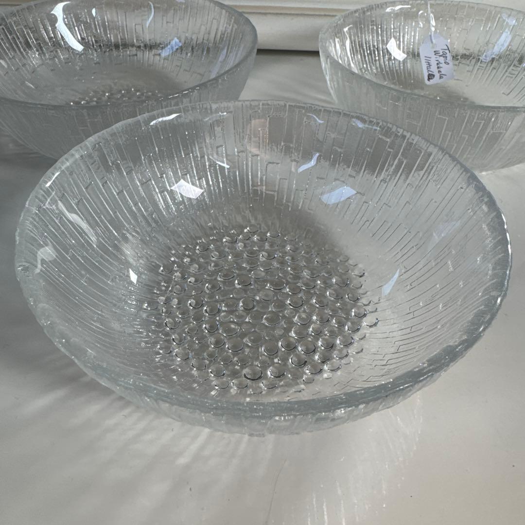 イッタラ ヴィンテージ　サラダボウル ウルティマツーレ 直径約14cm 3個