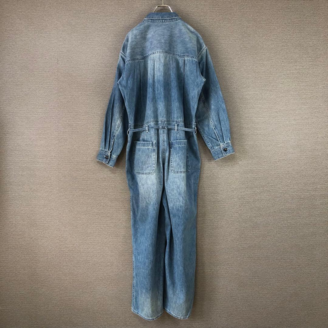 BEARDSLEY デニムコンビネゾン F ブルー
