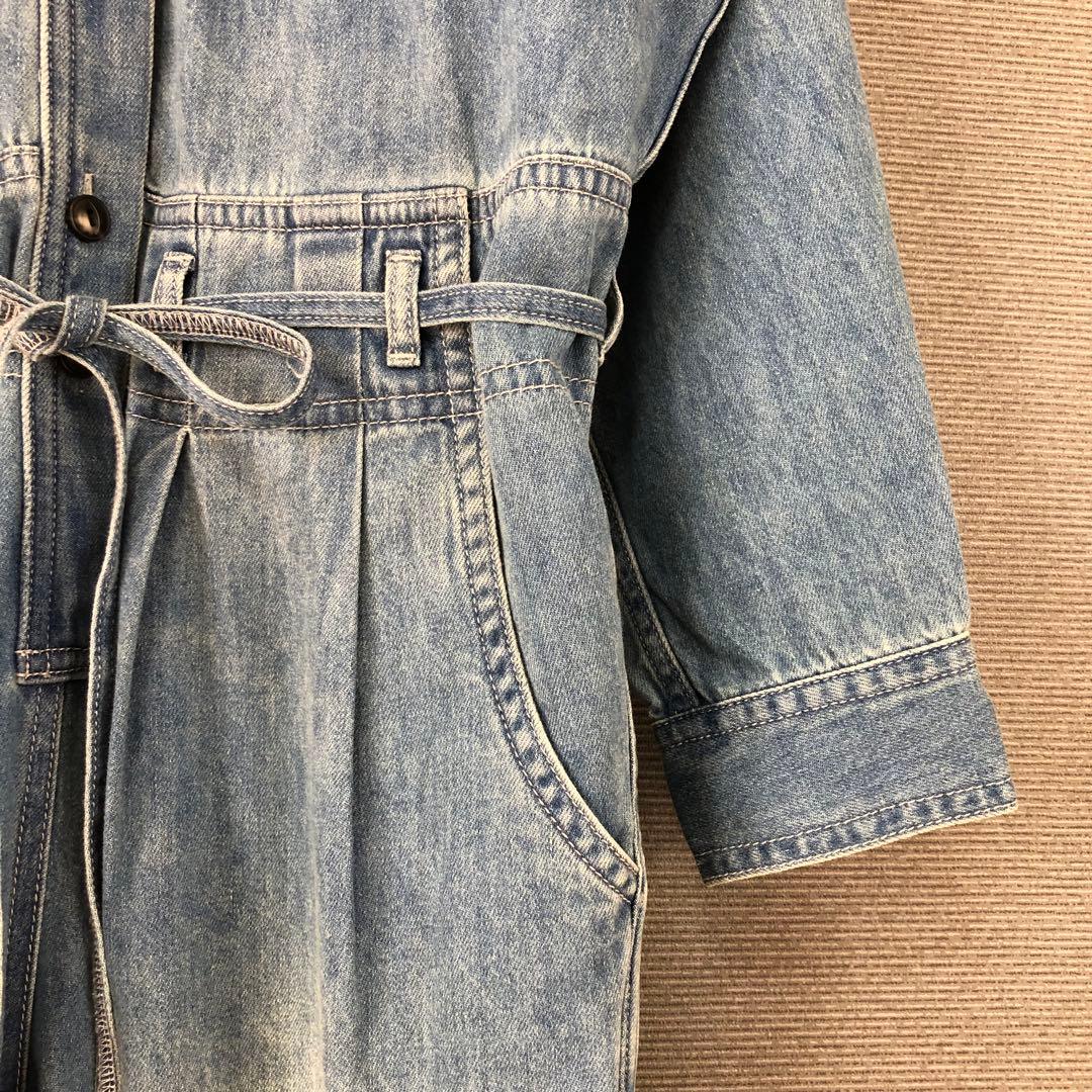 BEARDSLEY デニムコンビネゾン F ブルー