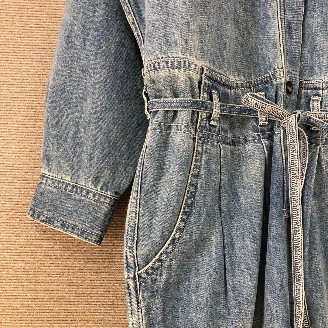 BEARDSLEY デニムコンビネゾン F ブルー