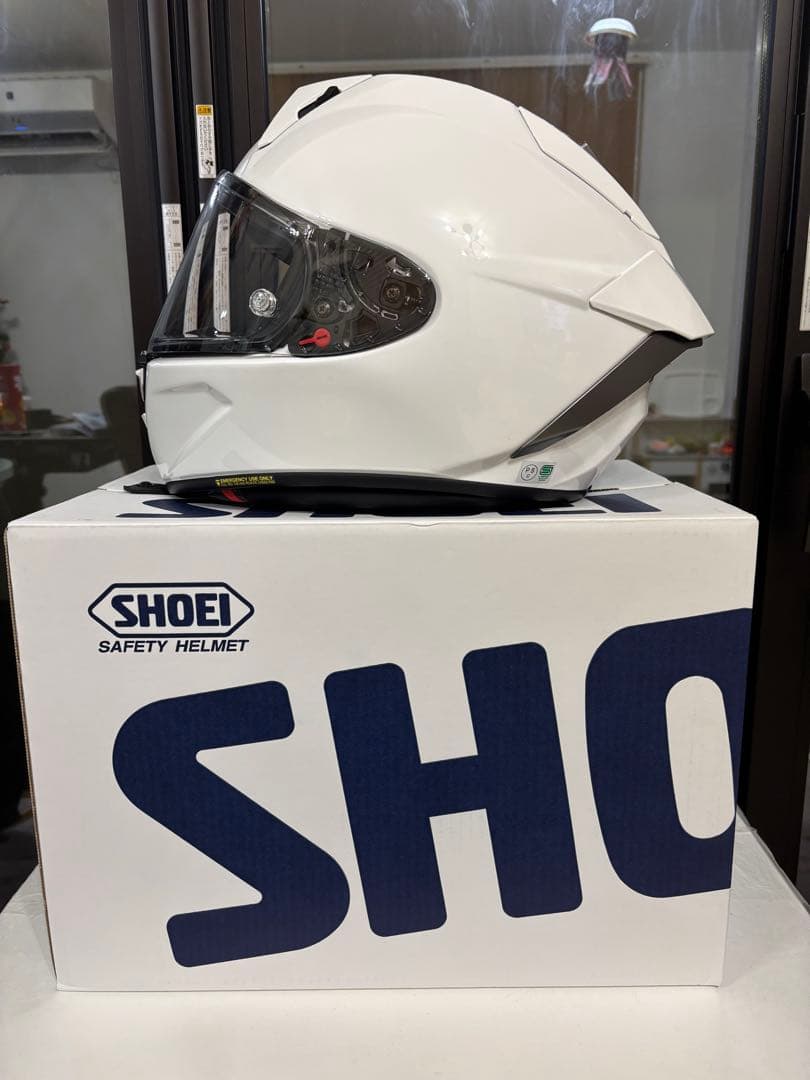 SHOEI フルフェイスヘルメット ホワイト　X-fifteen