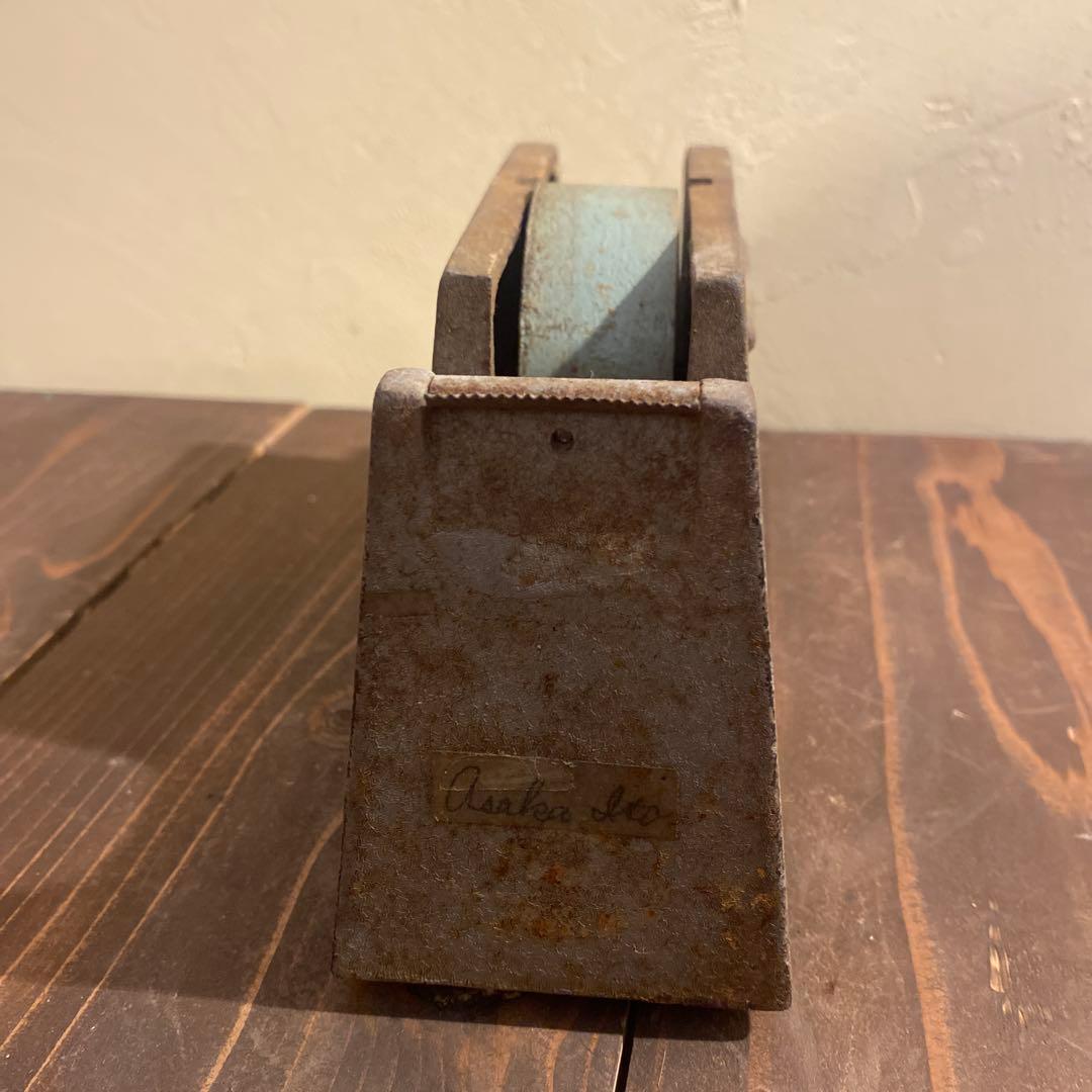 鉄製 文具 テープカッター 昭和レトロ ヴィンテージ　アイアン