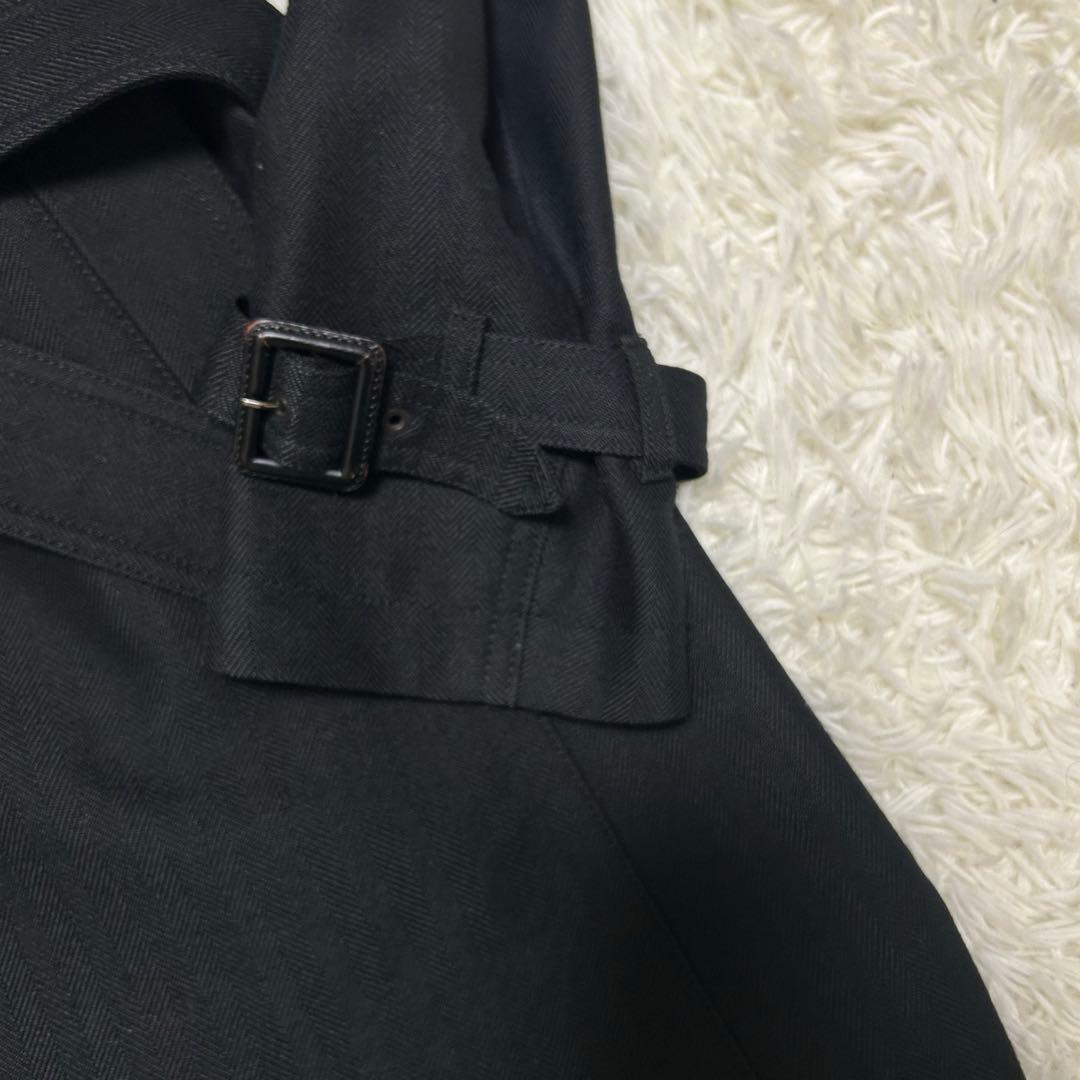 バーバリーブラックレーベル　トレンチコート　ライナー　ベルト付　チェック　M