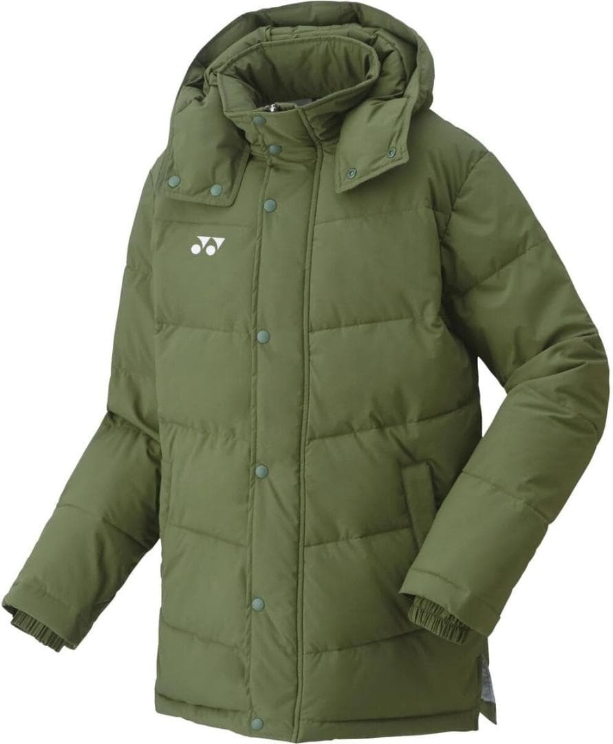 新品◆ヨネックス　高機能！ヒートカプセルダブル ダウン調ハーフコート◆ユニM