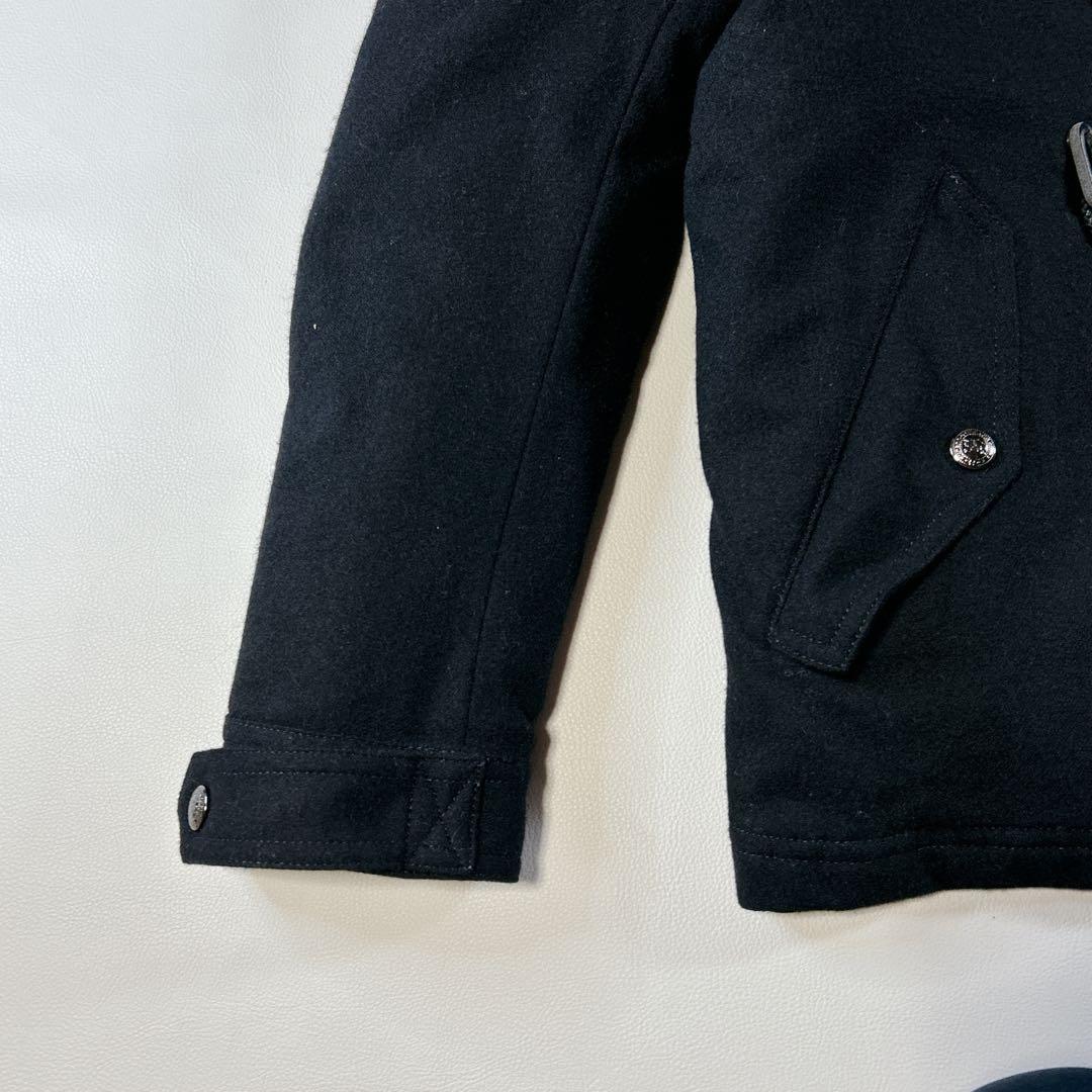BURBERRY BLACK LABEL ライトアウター付 フーデッドコートL