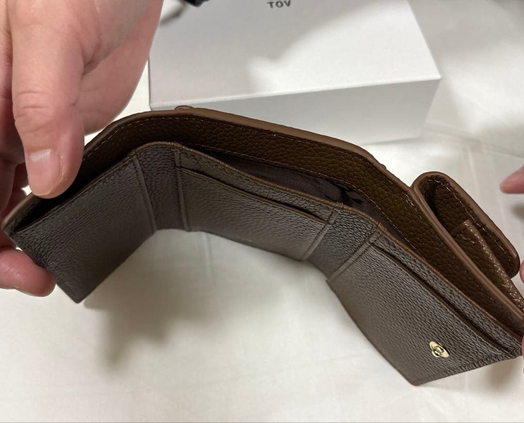 [新品]tov/トーヴ SLOBE別注ミニウォレット 三つ折り財布