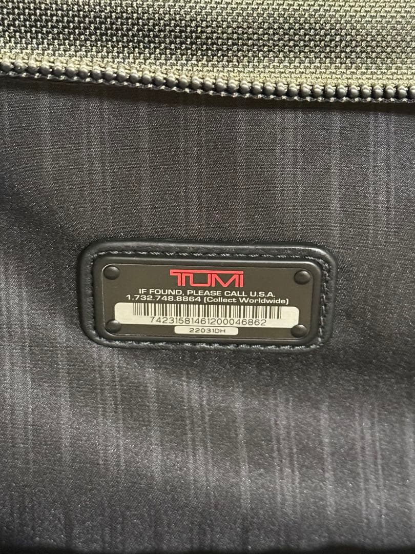TUMI ブラック キャリーケース 22031DH 大型キャリー