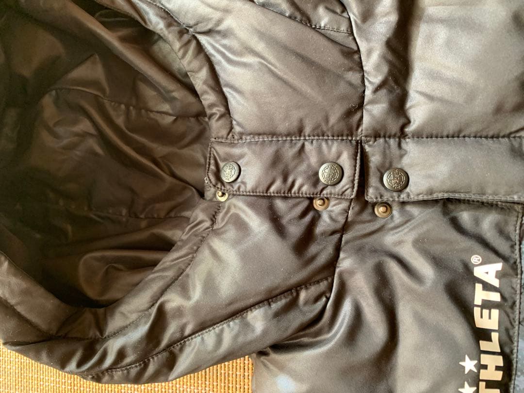 ⭐️美品⭐️アスレタ ベンチコート 160 ブラック