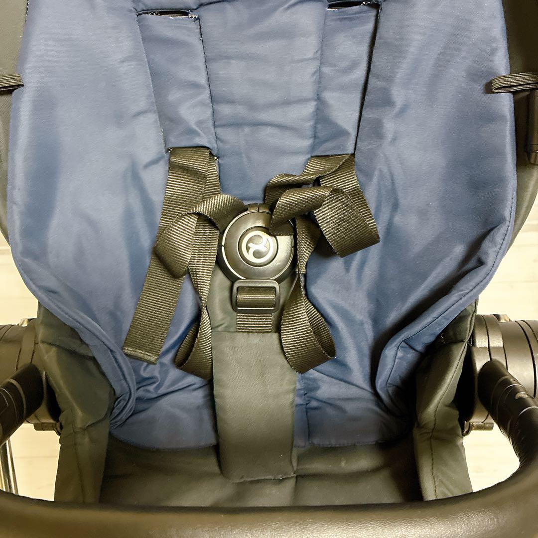 cybex サイベックス　MIOS ミオス ネイビー×ブラック　シルバーフレーム