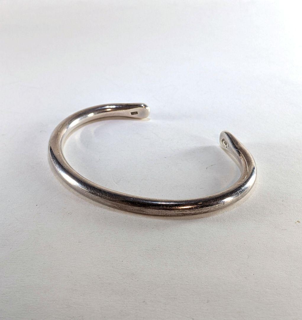 ブルーナボイン　シルバー950 ソーラスバングル