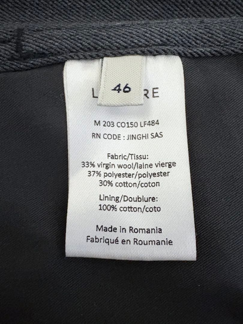 ジャケット・アウター LEMAIRE 20AW MILITARY OVERCOAT