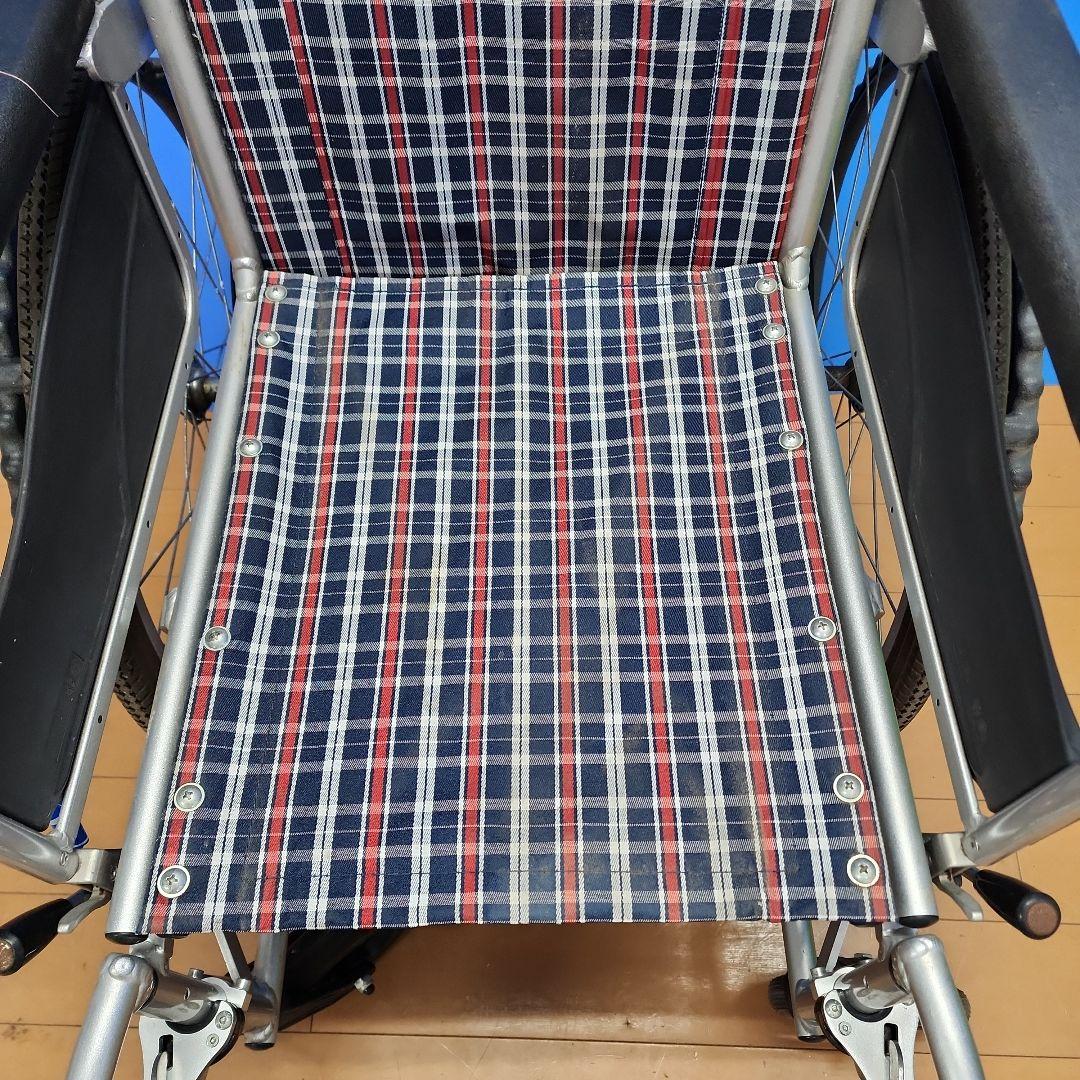 S211★日進医療器・自走用車椅子 アルミ製 ZJ1623933/送料無料