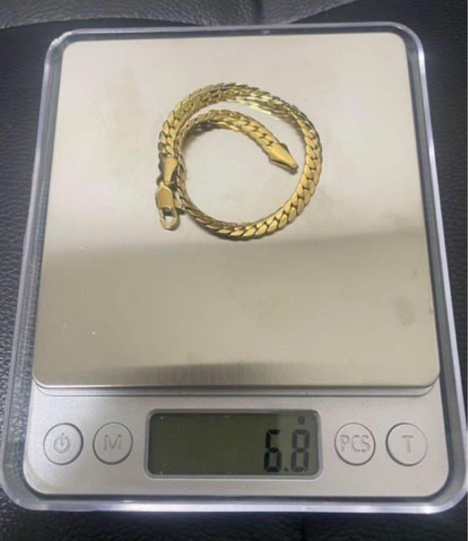 遺品整理18kゴールドブレスレット