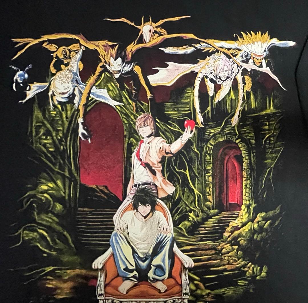 1点のみ激レア デスノート DEATH NOTE アニメ ロングTシャツ