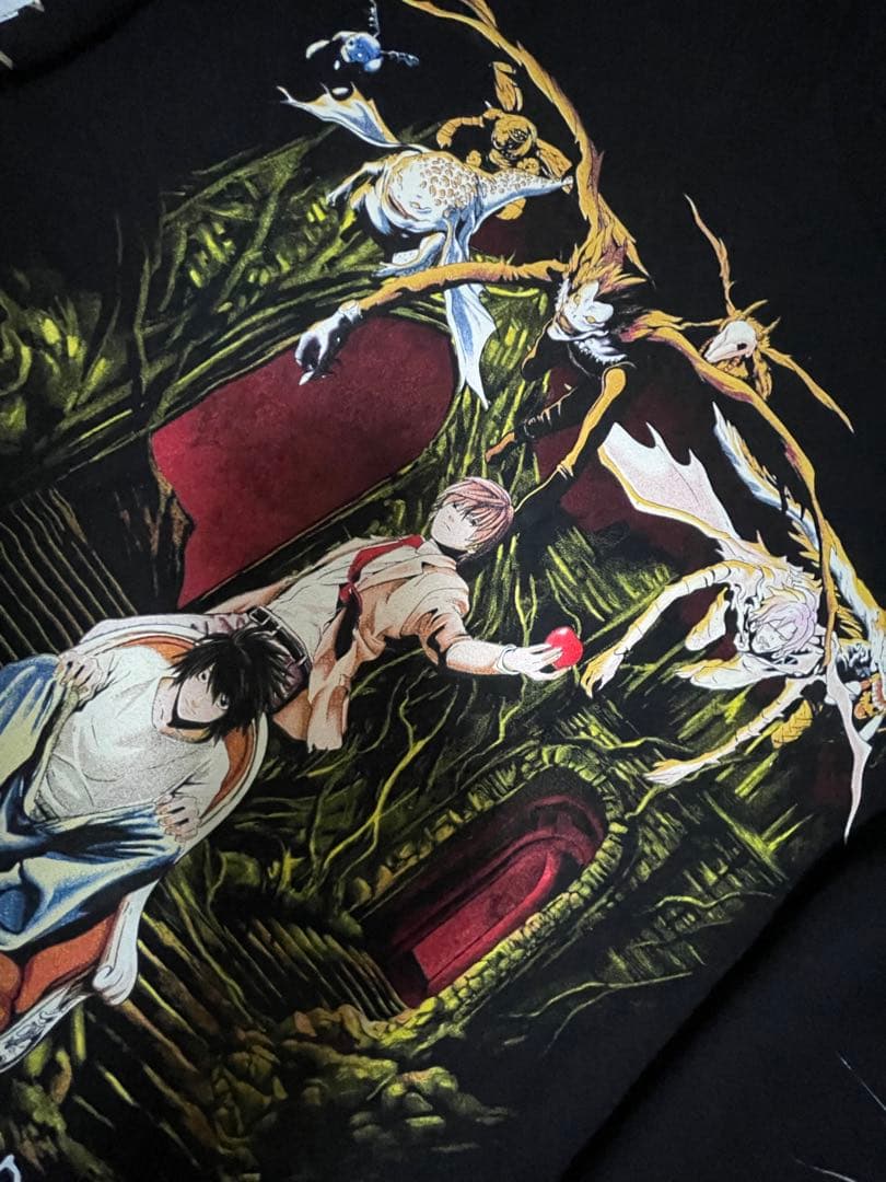 1点のみ激レア デスノート DEATH NOTE アニメ ロングTシャツ