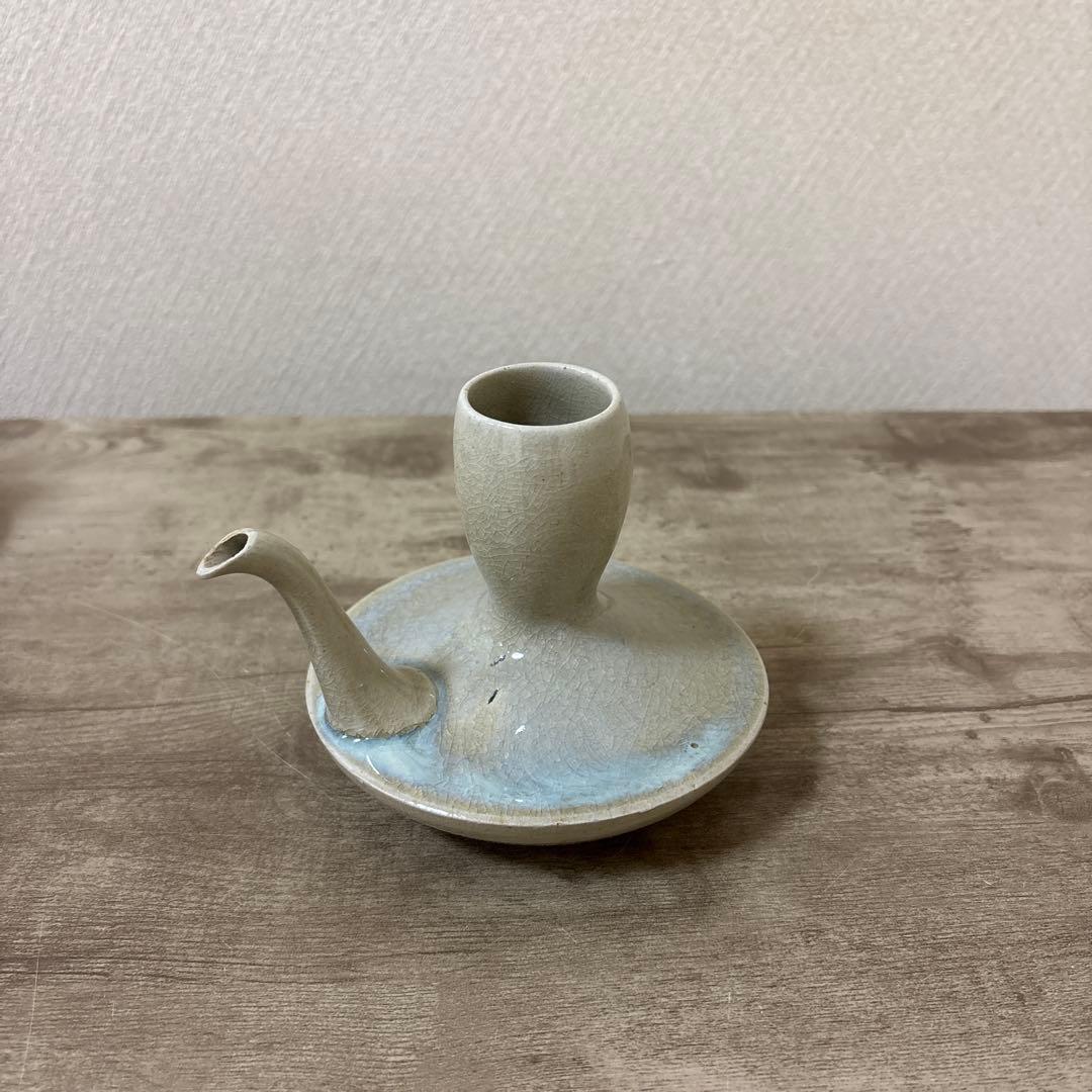 遠州七窯　奈良赤虜焼　香柏窯　尾西樂斎　楽斉　酒器　徳利