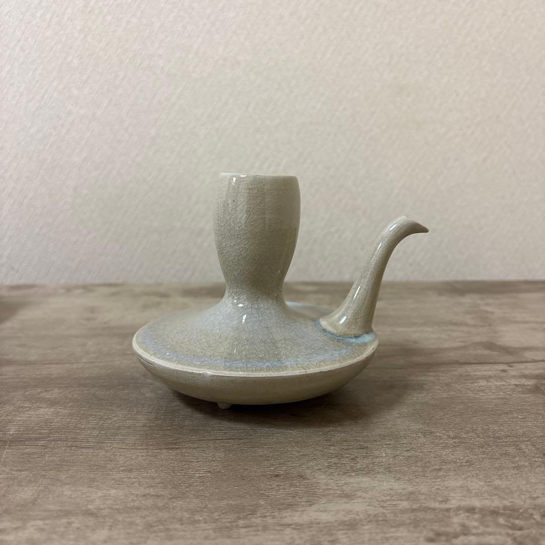 遠州七窯　奈良赤虜焼　香柏窯　尾西樂斎　楽斉　酒器　徳利