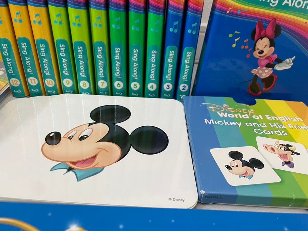 DWE ディズニー英語システム　シングアロングセット　Blu-ray 757
