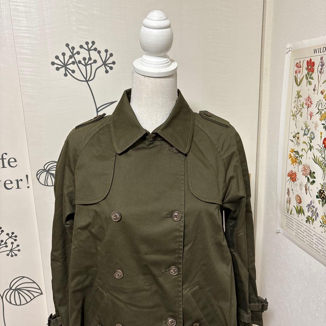 ⚠️最終価格♡869 ピンクハウス コート カーキ