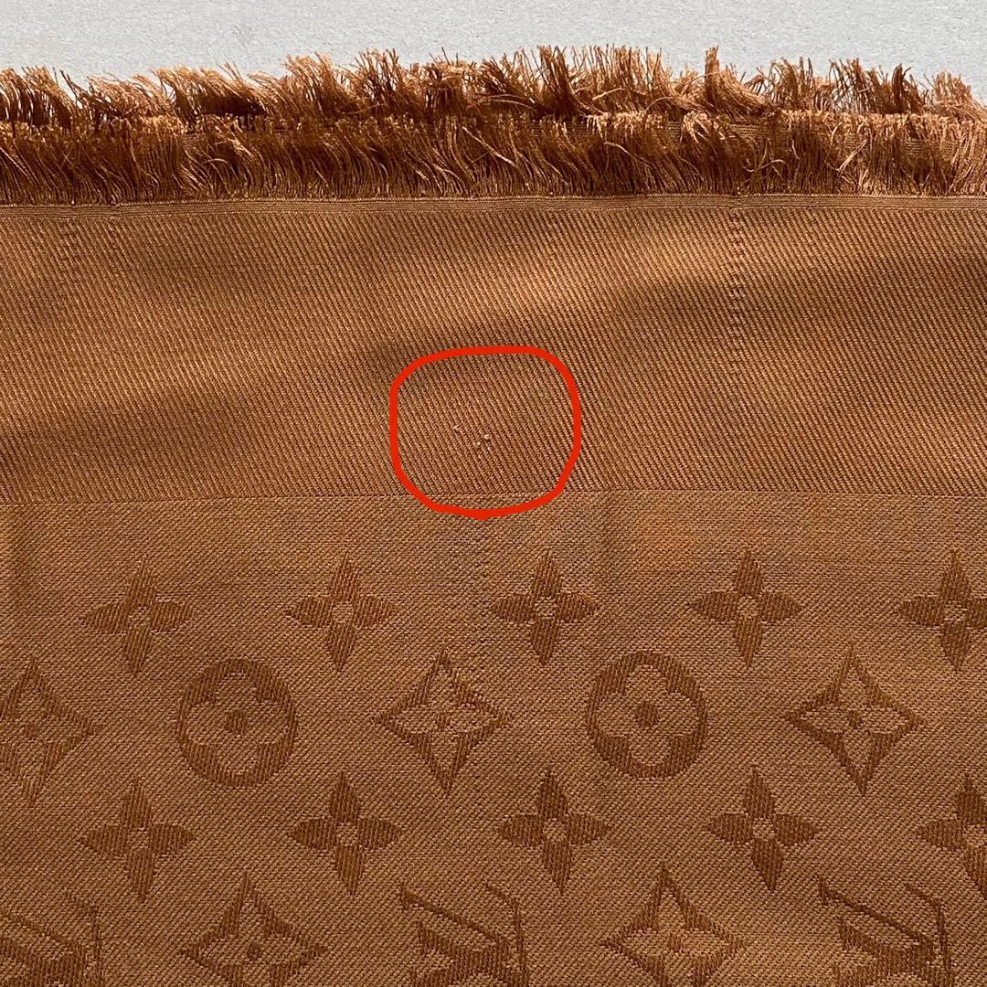 美品 ショール モノグラム LOUIS VUITTON