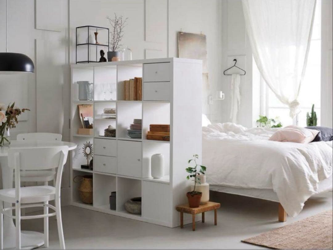 【引き取り限定】IKEA kallax ホワイト カラックス　シェルフ