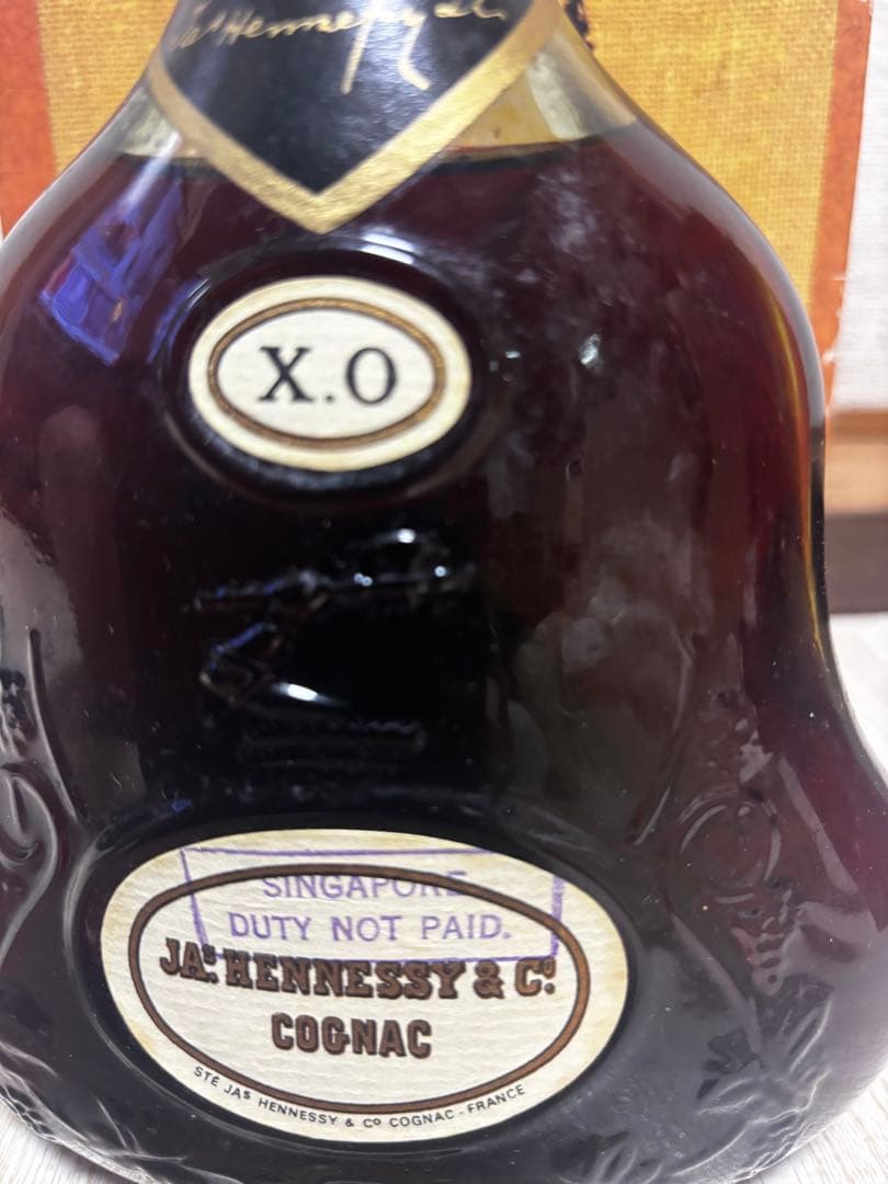 ヘネシー XO コニャック　グリーンボトル