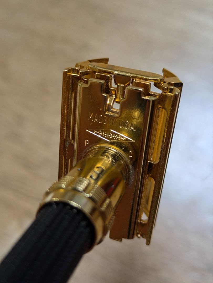Gillette　両刃カミソリ　New Aristocrat　アジャスタブル