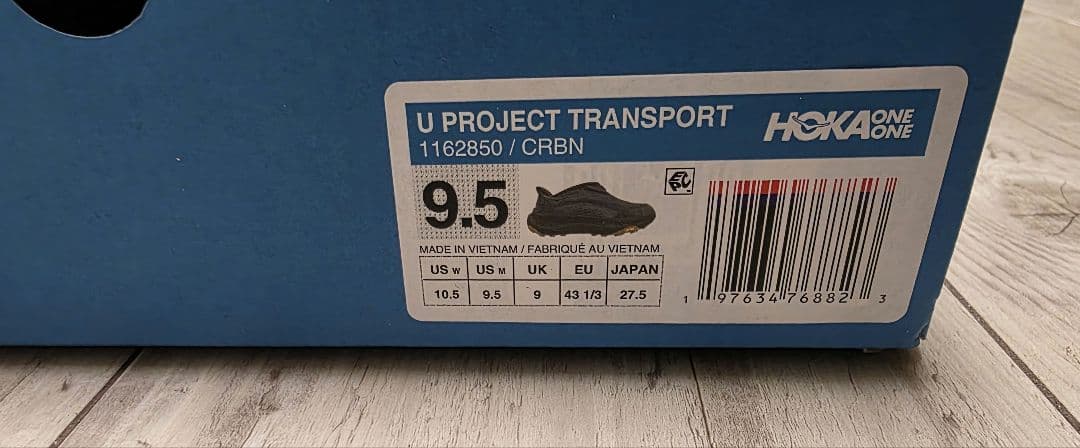 靴 HOKA PROJECT TRANSPORT us9.5