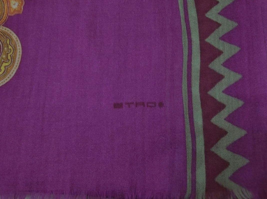 早い者勝ち【週末sale】ETRO　エトロ　カシミヤ100%　ストール