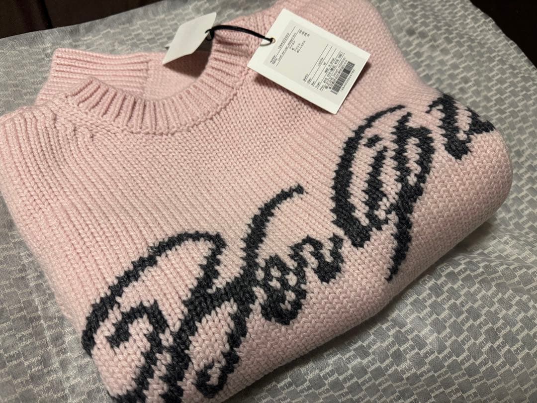 【大人気即完売品！】Loved one Logo Jacquard Knit