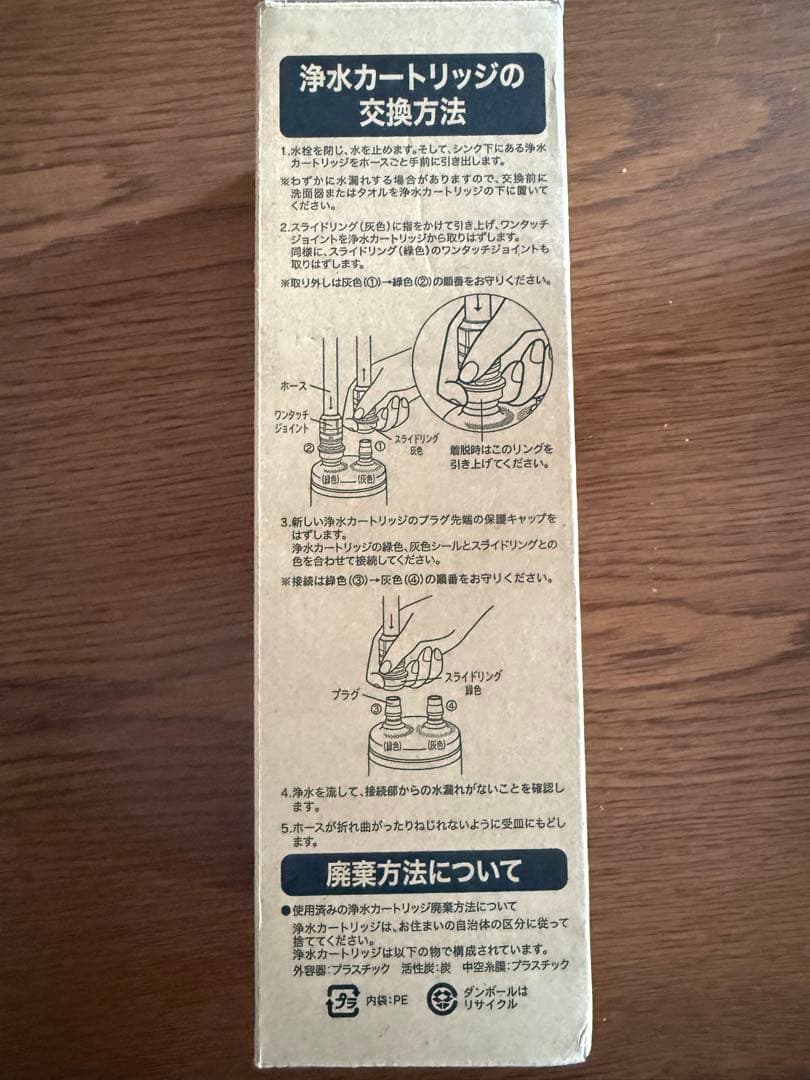 Takara standard TJS-TC-U30 交換用浄水カートリッジ