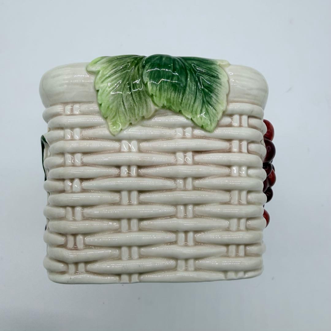 トトロ ぶどう 陶器 プランター 鉢