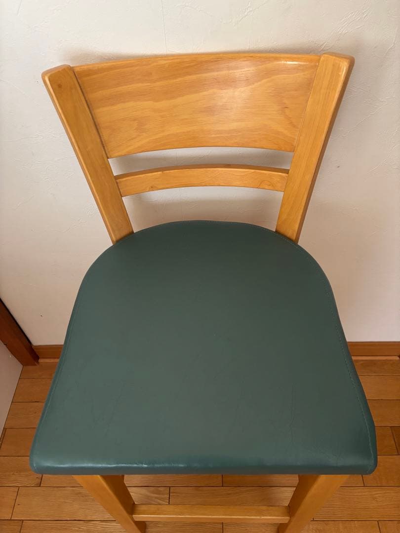 岐阜県揖斐郡池田町　中古　HIKARIカウンターチェア　4脚セット　座部高61