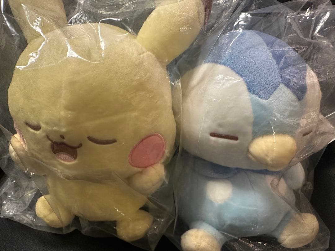 一番くじ　〜PEACEな夜のひととき〜　ポケピース　A賞ピカチュウB賞ポッチャマ