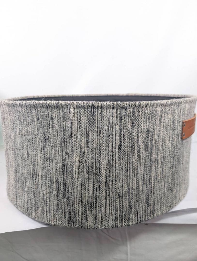 【美品】DESIGN HOUSE ビョークスツール　革ハンドル　 グレー